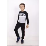 Toontoy Erkek Çocuk Garnili Eşofman Takım Gri Melanj 10 YAŞ