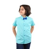 TOONTOY Erkek Çocuk Gömlek 5 Yaş, 5 Yaş, 22508, Saks, Erkek Çocuk