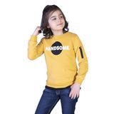 Toontoy Erkek Çocuk Handsome Baskılı Sweatshirt Hardal 3 YAŞ