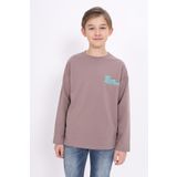 Toontoy Erkek Çocuk Hey You Look Baskılı Sweatshirt Acı Kahve 10 YAŞ