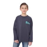 Toontoy Erkek Çocuk Hey You Look Baskılı Sweatshirt Füme 10 YAŞ
