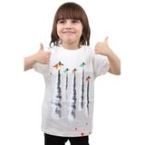 Toontoy Erkek Çocuk Jet Baskılı Tişört Ekru 3 YAŞ