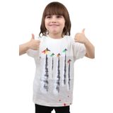 Toontoy Erkek Çocuk Jet Baskılı Tişört Ekru 6 YAŞ