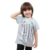 Toontoy Erkek Çocuk Jet Baskılı Tişört Yeşil 6 YAŞ