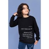 Toontoy Erkek Çocuk Kabartma Baskılı Sweatshirt