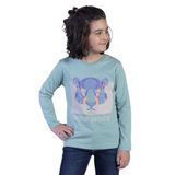 Toontoy Erkek Çocuk Kabartma Baskılı Tişört Yeşil 6 YAŞ