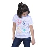 Toontoy Erkek Çocuk Kabartmalı Püskürtme Baskılı Tişört - 5 Yaş - Beyaz
