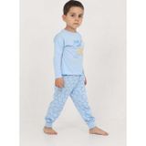 Toontoy Erkek Çocuk Kaplumbağa Baskılı Pijama Takım