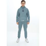 Toontoy Erkek Çocuk Kapüşonlu Eşofman Takım Mavi 8-9 YAŞ