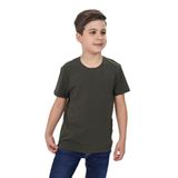 Toontoy Erkek Çocuk Kolu Baskılı Tişört Haki 8-9 YAŞ