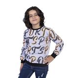 Toontoy Erkek Çocuk Komple Baskılı Sweatshirt Gri Melanj 6 YAŞ