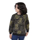 Toontoy Erkek Çocuk Komple Baskılı Sweatshirt Haki 5 YAŞ