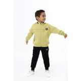 Toontoy Erkek Çocuk Nakışlı Eşofman Takım Açık Yeşil 3 YAŞ