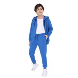 Toontoy Erkek Çocuk Nakışlı Eşofman Takım Saks 6-7 YAŞ