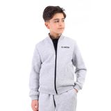Toontoy Erkek Çocuk Nakışlı Hırka Gri Melanj 12-13 YAŞ