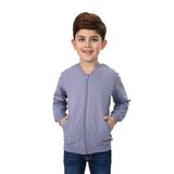 Toontoy Erkek Çocuk Nakışlı Hırka Koyu Gri 2 YAŞ
