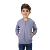 Toontoy Erkek Çocuk Nakışlı Hırka Koyu Gri 6 YAŞ