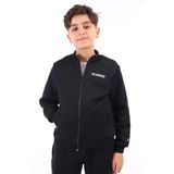 Toontoy Erkek Çocuk Nakışlı Hırka Siyah 12-13 YAŞ