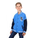 Toontoy Erkek Çocuk Nakışlı Kolej Hırka Saks 8-9 YAŞ