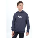Toontoy Erkek Çocuk Nakışlı Sweatshirt Füme 12-13 YAŞ