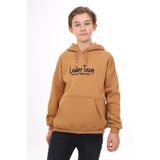 Toontoy Erkek Çocuk Nakışlı Sweatshirt Kahverengi 8-9 YAŞ