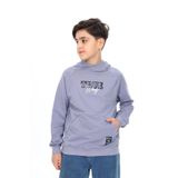Toontoy Erkek Çocuk Nakışlı Sweatshirt Koyu Gri 13-14 YAŞ