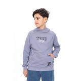 Toontoy Erkek Çocuk Nakışlı Sweatshirt Koyu Gri 8-9 YAŞ