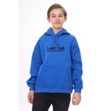 Toontoy Erkek Çocuk Nakışlı Sweatshirt Saks 6-7 YAŞ