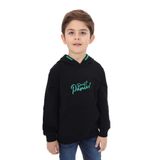Toontoy Erkek Çocuk Nakışlı Sweatshirt Siyah 3 YAŞ