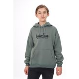Toontoy Erkek Çocuk Nakışlı Sweatshirt Yeşil 6-7 YAŞ