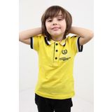 Toontoy Erkek Çocuk Nakışlı Tişört - 5 Yaş - Sarı