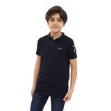 Toontoy Erkek Çocuk Nakışlı Tişört Lacivert 8-9 YAŞ