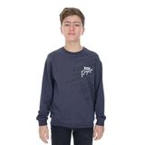 Toontoy Erkek Çocuk New Project Baskılı Sweatshirt Füme 12-13 YAŞ