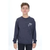 Toontoy Erkek Çocuk New Project Baskılı Sweatshirt Füme 8-9 YAŞ