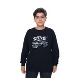 TOONTOY Erkek Çocuk New Strıve Baskılı Sweatshirt, 6-7 Yaş, 24765, Siyah, erkek-çocuk