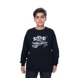 Toontoy Erkek Çocuk New Strıve Baskılı Sweatshirt Siyah