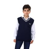 Toontoy Erkek Çocuk Okul Nakışlı Süveter Lacivert 12-13 YAŞ