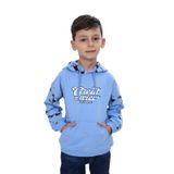 Toontoy Erkek Çocuk Oversize Kapüşonlu Cepli Düşük Omuz Baskılı Sweatshirt - 2 İplik 24958