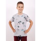 Toontoy Erkek Çocuk Palmiye Baskılı tişört