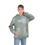 TOONTOY Erkek Çocuk Pistole Baskılı Sweatshirt, 8-9 Yaş, 24858, Koyu Yeşil, erkek-çocuk
