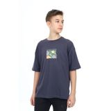 Toontoy Erkek Çocuk Play Like Baskılı Tişört Füme 6-7 YAŞ