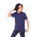 Toontoy Erkek Çocuk Polo Yaka Tişört Lacivert 7 YAŞ