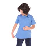 Toontoy Erkek Çocuk Polo Yaka Tişört Saks 5 YAŞ