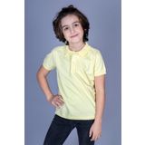 Toontoy Erkek Çocuk Polo Yaka Tişört Sarı 13-14 YAŞ