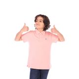 Toontoy Erkek Çocuk Polo Yaka Tişört Somon 4 YAŞ