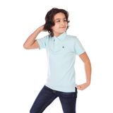 Toontoy Erkek Çocuk Polo Yaka Tişört Su Yeşili 6 YAŞ