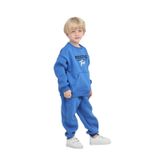 Toontoy Erkek Çocuk Posıtıve Baskılı Eşofman Takım - Saks - 2 Yaş