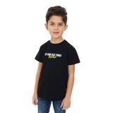 Toontoy Erkek Çocuk Positive Baskılı Tişört Siyah 6 YAŞ