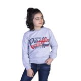 Toontoy Erkek Çocuk Premium Baskılı Sweatshirt Gri Melanj 6 YAŞ