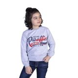 Toontoy Erkek Çocuk Premium Baskılı Sweatshirt Gri Melanj 8 YAŞ